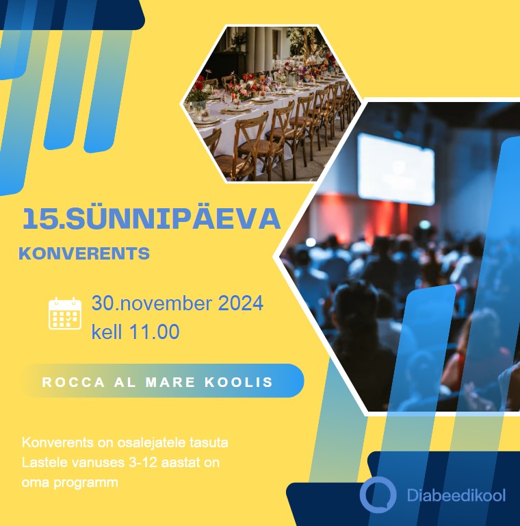 Eesti Laste ja Noorte Diabeedi Ühingu (ELDÜ) 15. aastapäeva konverentsi salvestused